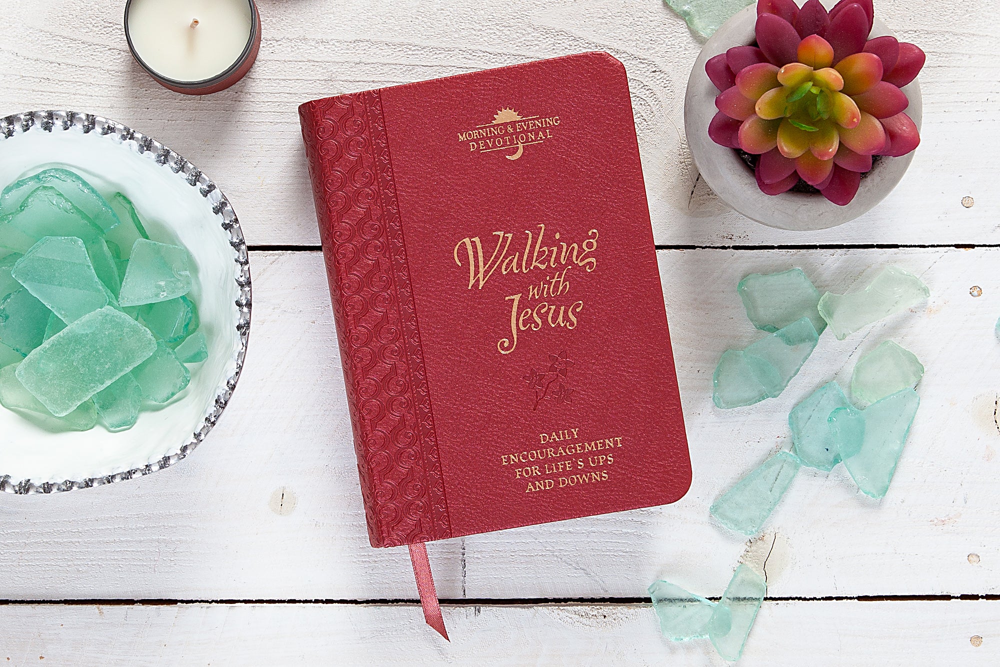 Walking With Jesus: Praise and Prayers For Lifes Ups and Downs (Morning & Evening Devotional)