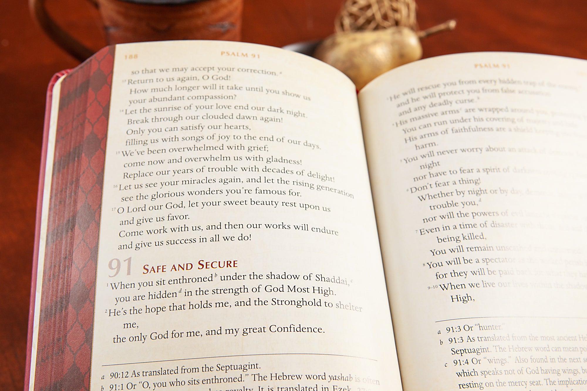 TPT the Psalms & Proverbs (2 In 1 Collection With Devotions)