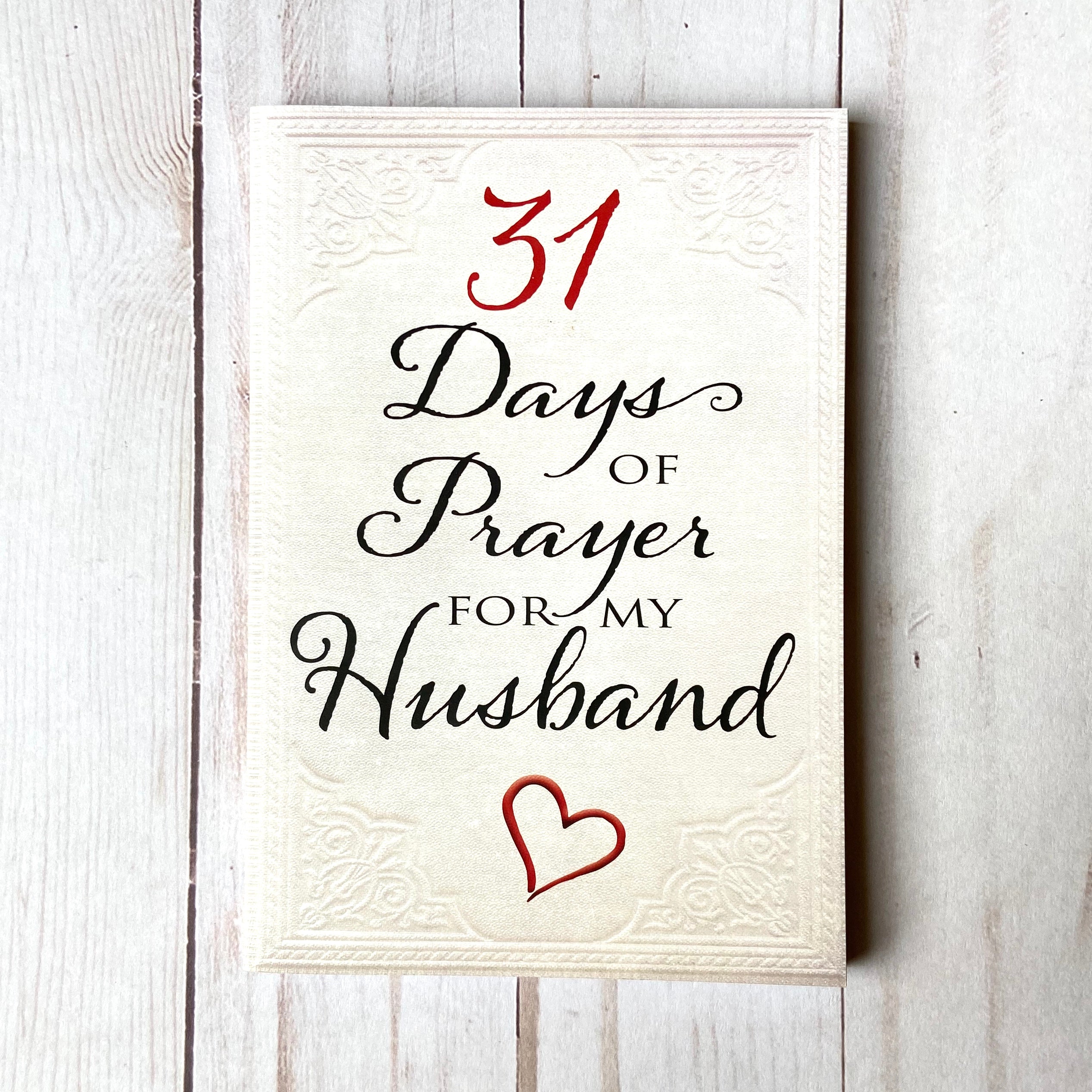 31 Days of Prayer For My Husband