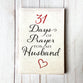 31 Days of Prayer For My Husband