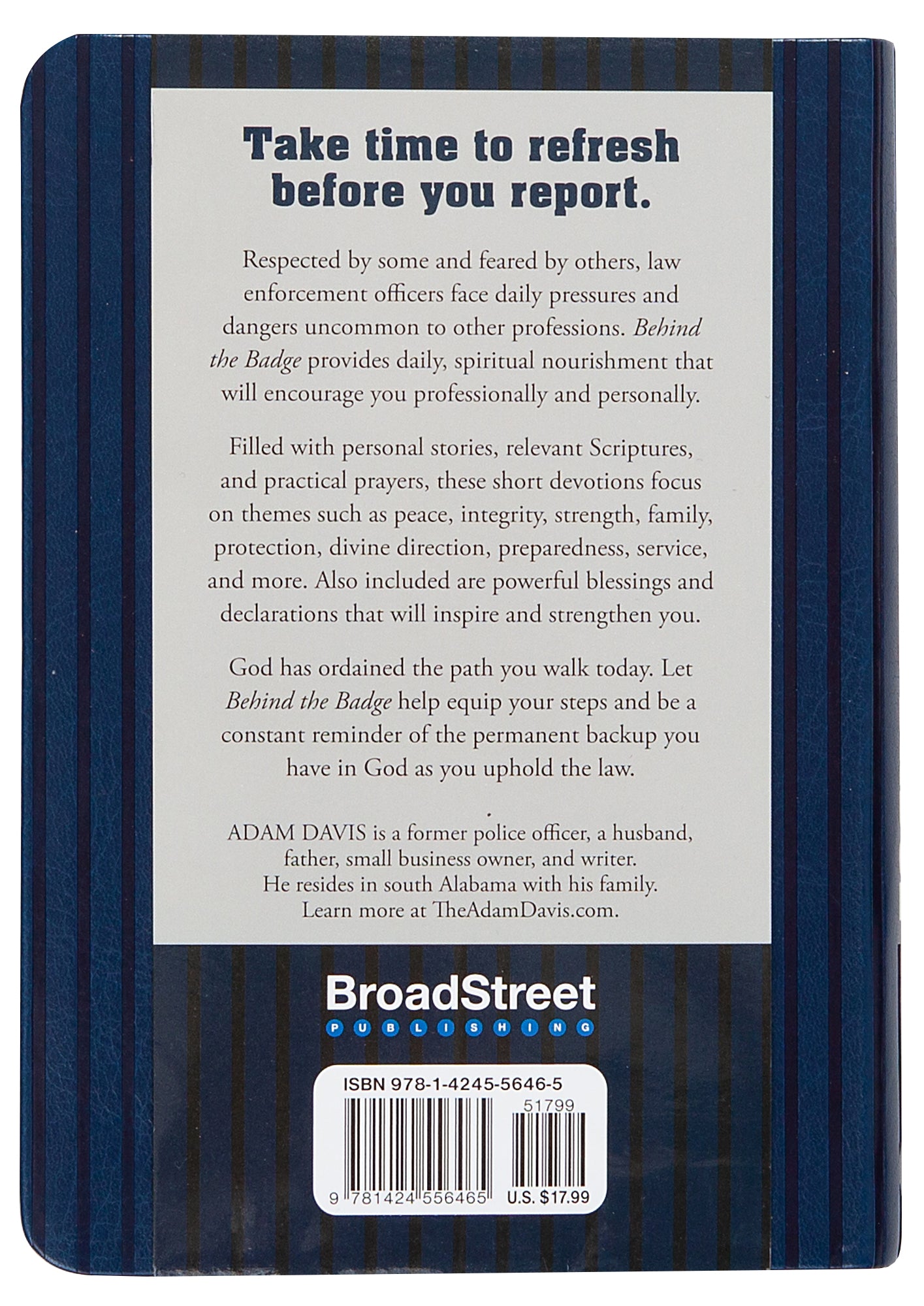 Behind the Badge - For America's Law Enforcement (365 Daily Devotions Series)