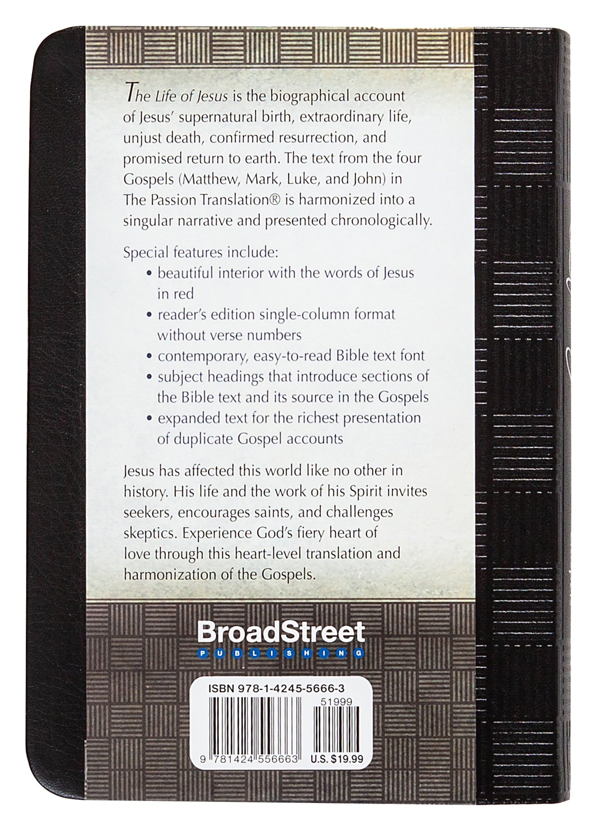 TPT the Life of Jesus: Harmonized Gospels Reader's Edition
