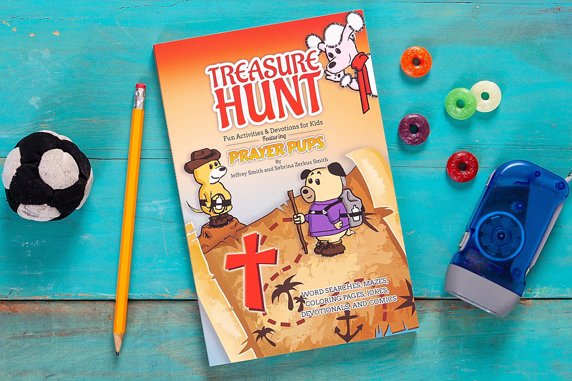 Treasure Hunt: Fun Activities and Devotions For Kids - Featuring Prayer Pups
