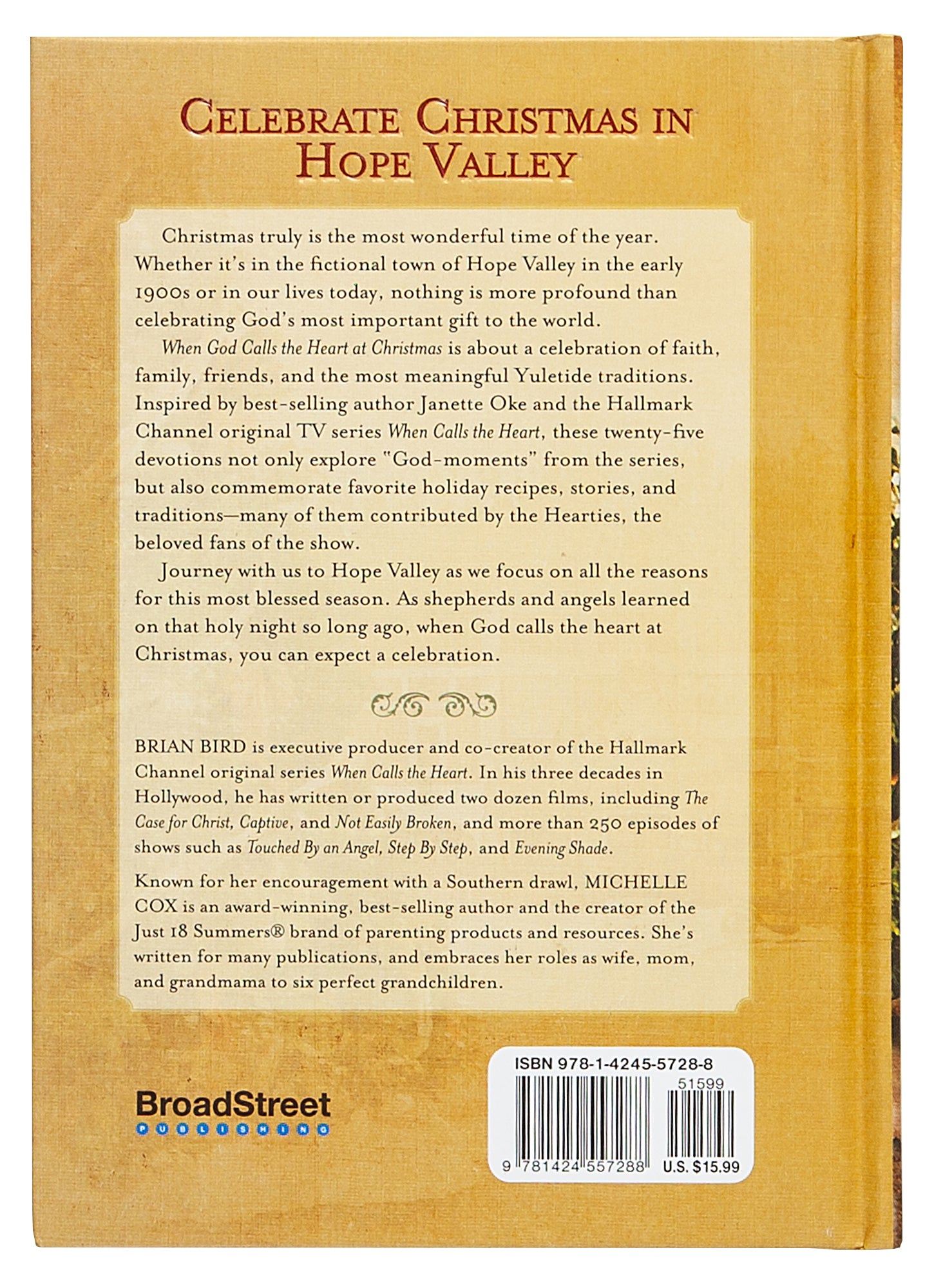 When God Calls the Heart At Christmas: Heartfelt Devotions From Hope Valley