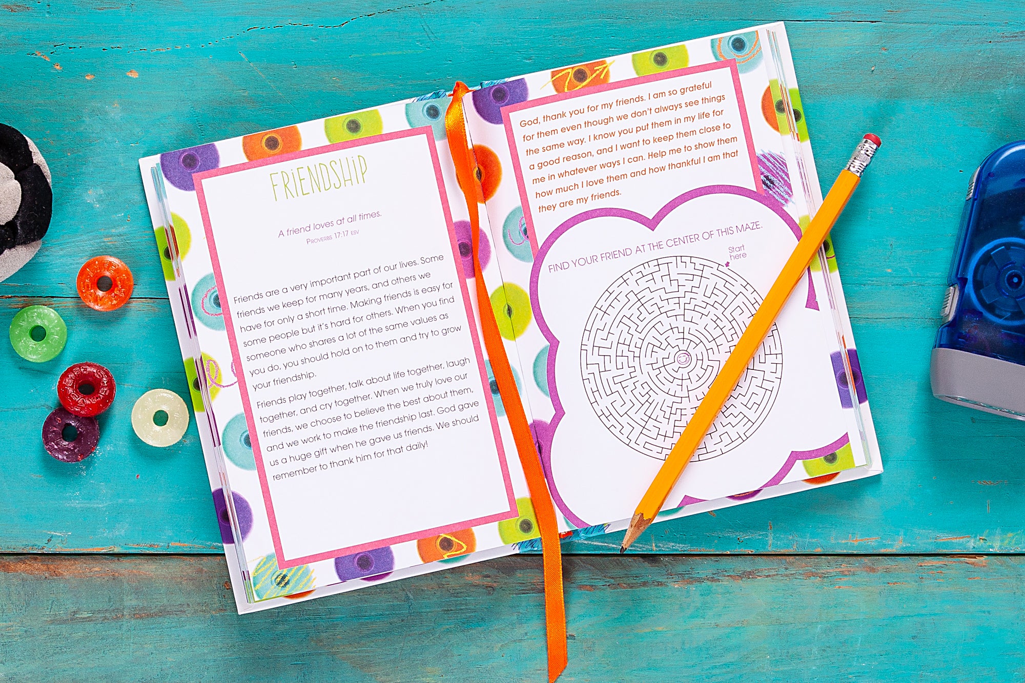 A Thankful Heart is a Happy Heart: 52 Gratitude-Filled Devotions For Kids