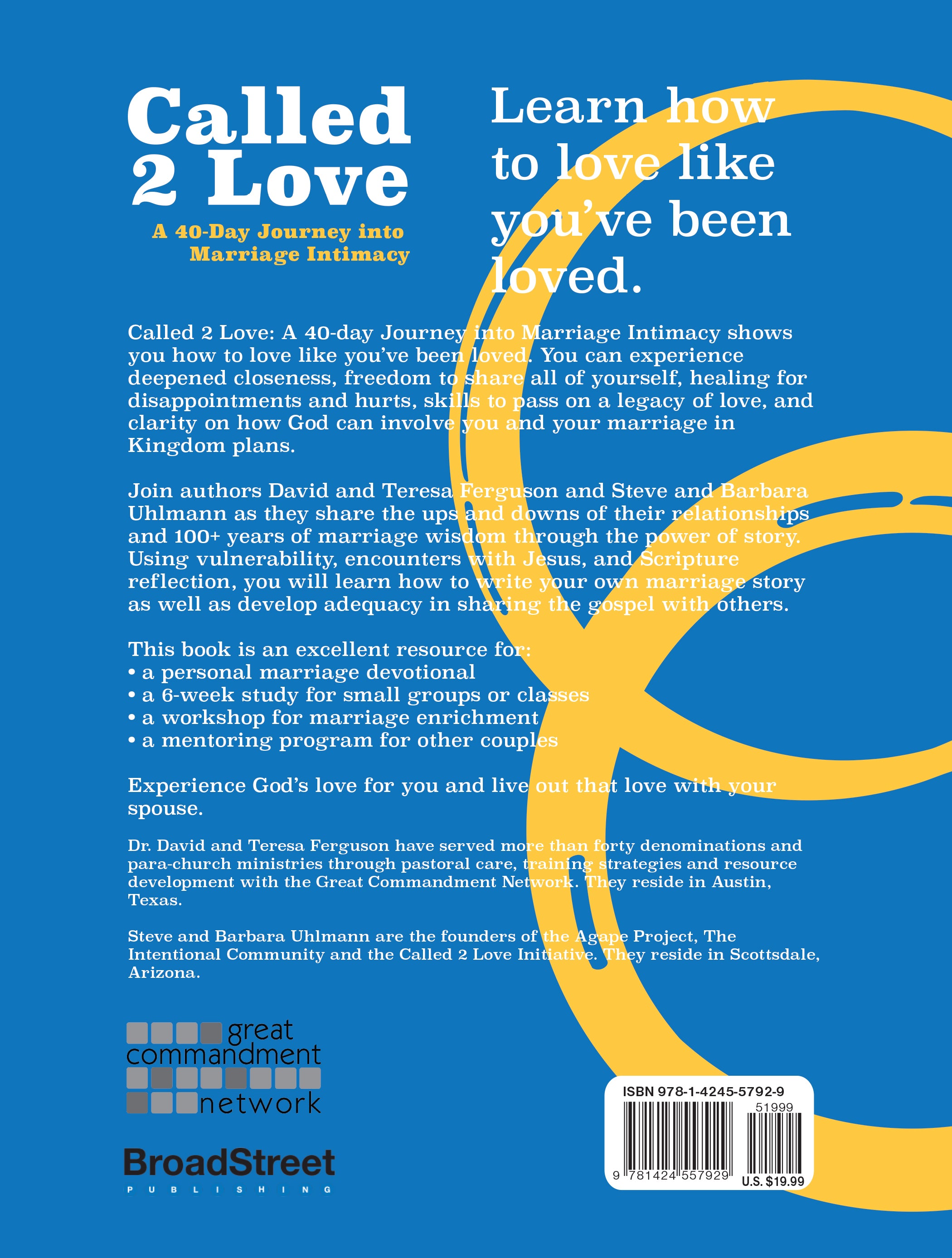 Called 2 Love: A 40-Day Journey Into Marriage Intimacy
