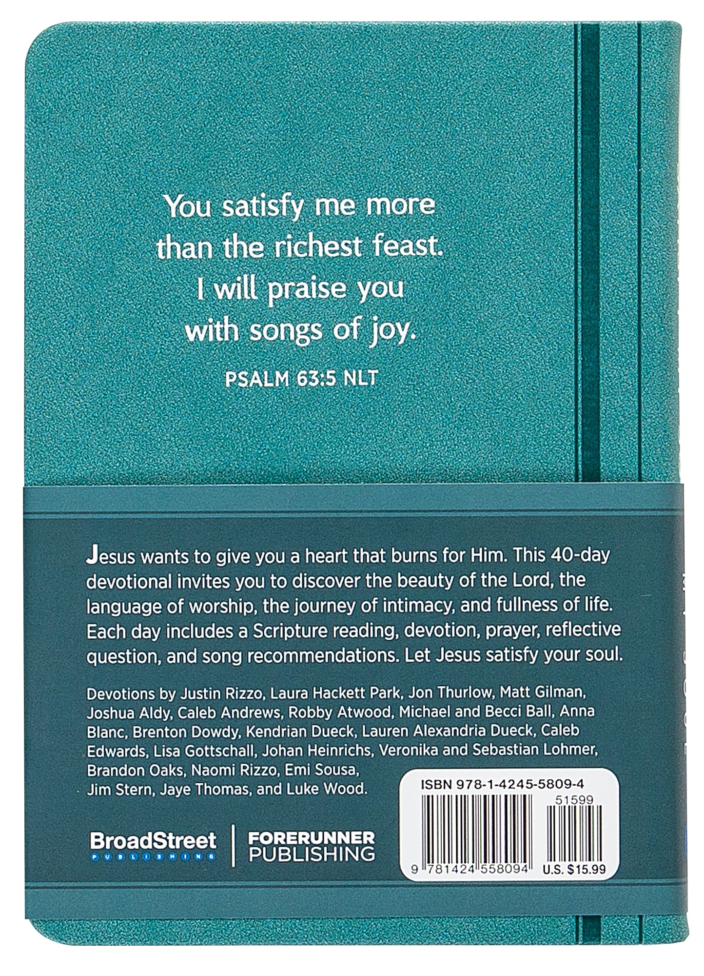 Satisfy My Soul: A 40-Day Worship Devotional