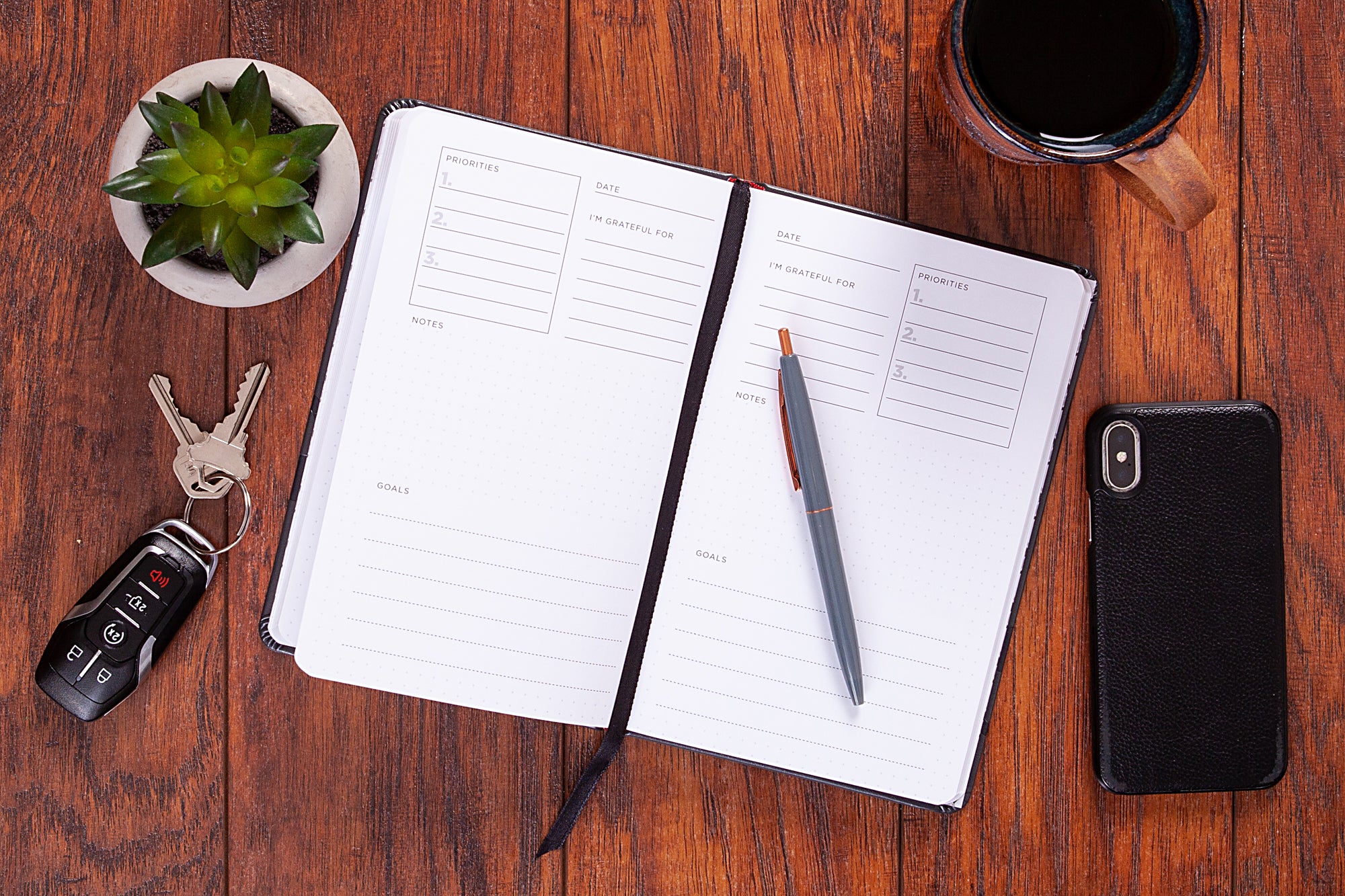 Undated 6 Month Diary/Planner: One-Eighty: Professional