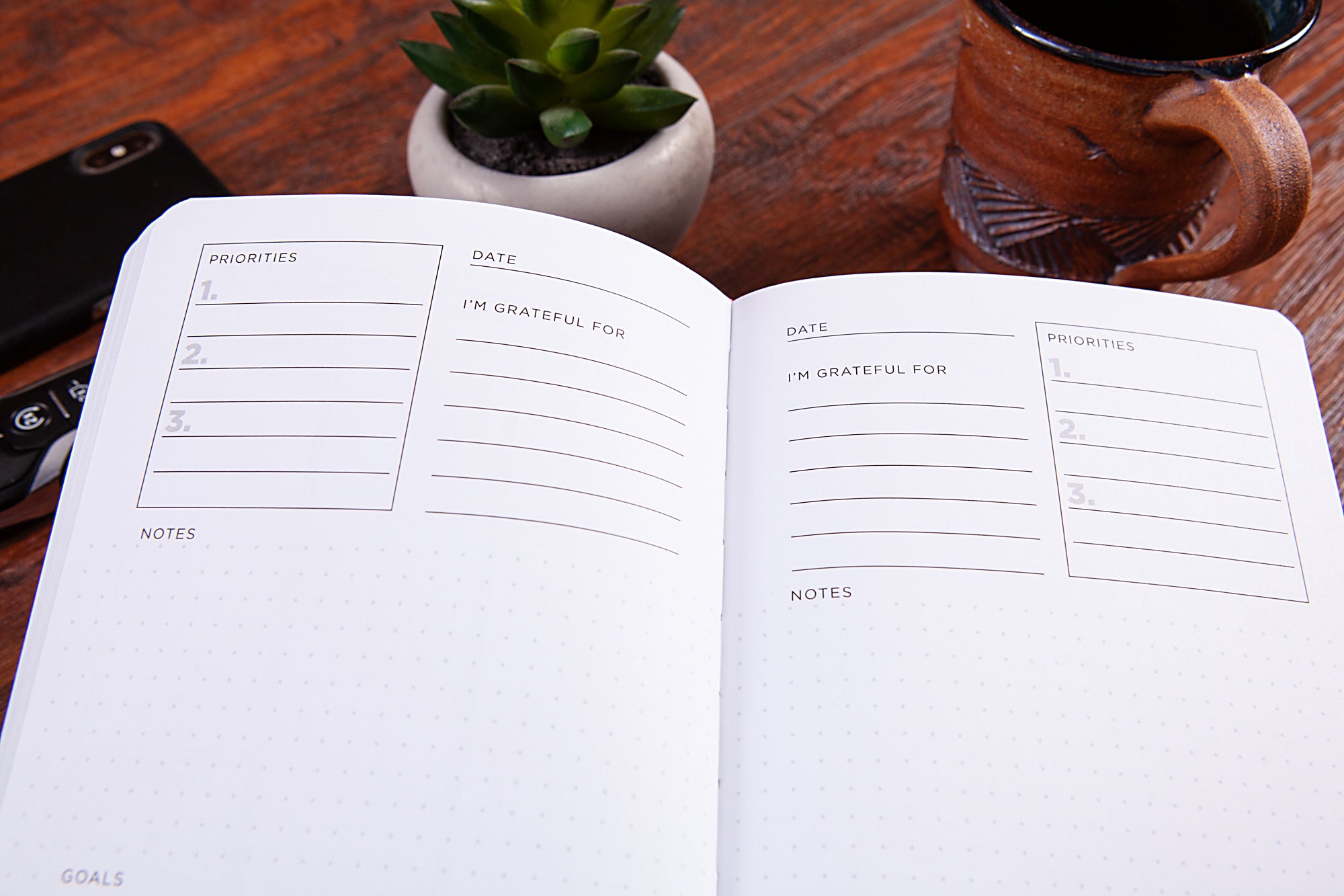 Undated 6 Month Diary/Planner: One-Eighty: Professional
