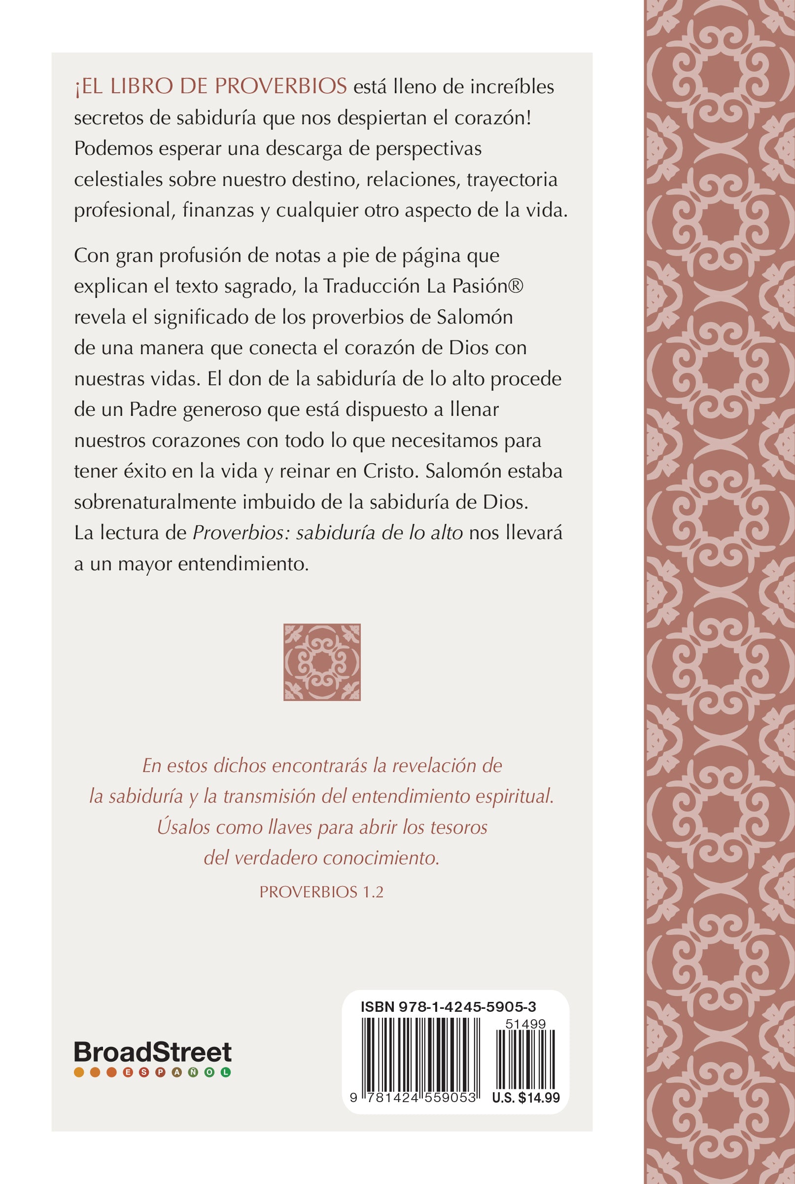 TPT Proverbios - Sabiduria De Lo Alto