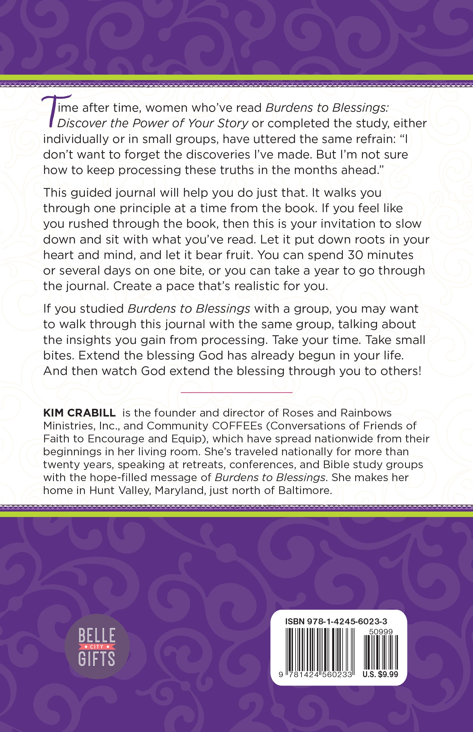 Extend the Blessing Companion to "Burdens to Blessings" (A Guided Journal)