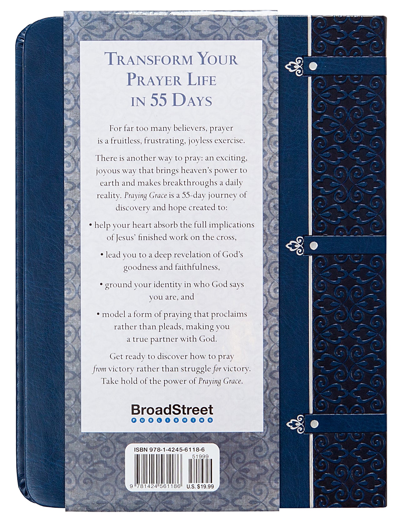 Praying Grace: 55 Meditations & Declarations on the Finished Work of Christ (Gift Edition)