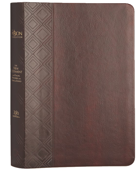 TPT New Testament Brown (Black Letter Edition) (With Psalms, Proverbs And The Song Of Songs)
