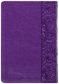TPT New Testament Violet (Black Letter Edition) (With Psalms, Proverbs And The Song Of Songs)