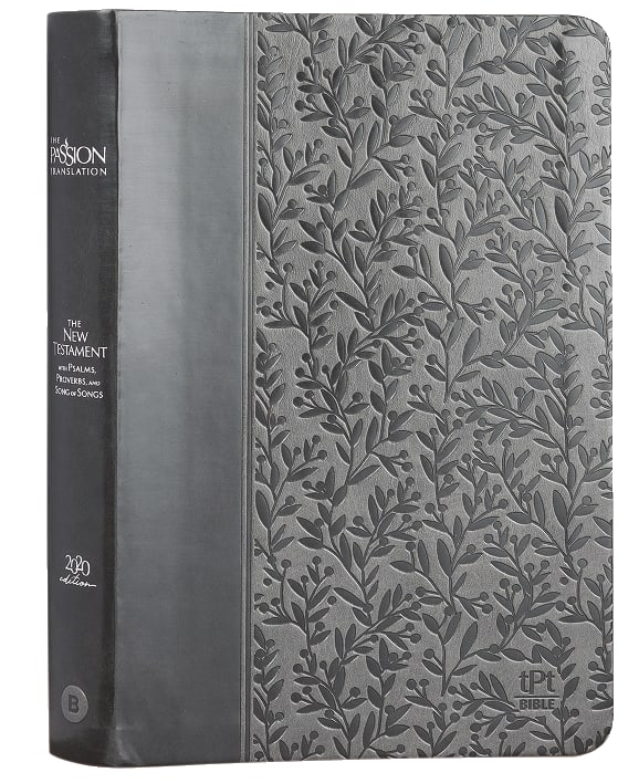 TPT New Testament Gray (Black Letter Edition) (With Psalms, Proverbs And The Song Of Songs)