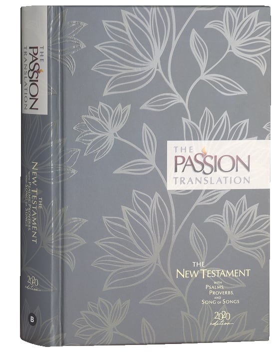 TPT New Testament Floral (Black Letter Edition) (With Psalms, Proverbs And The Song Of Songs)