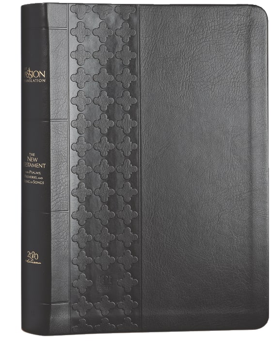 TPT New Testament Large Print Black (Black Letter Edition) (With Psalms, Proverbs And The Song Of Songs)