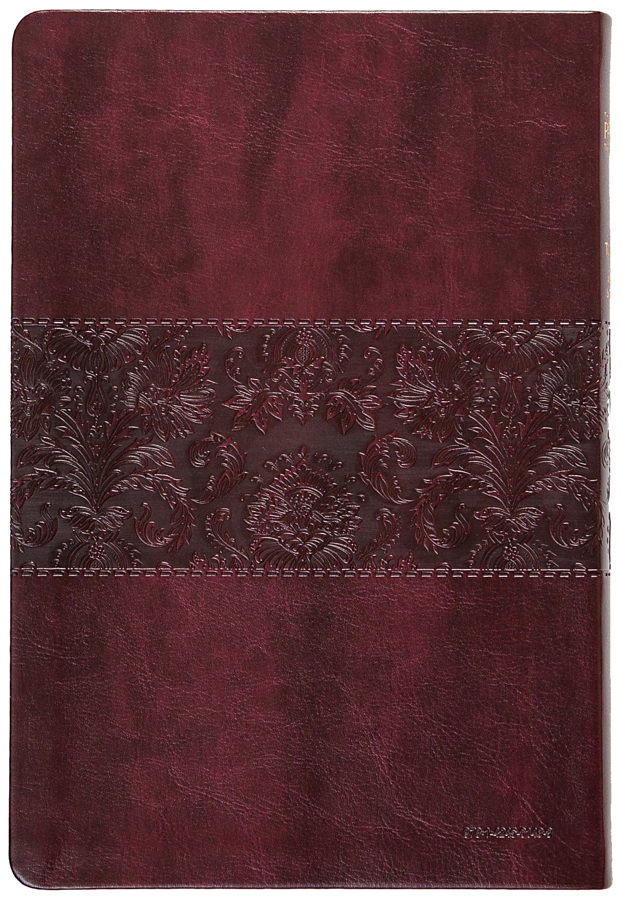 TPT New Testament Large Print Burgundy (Black Letter Edition) (With Psalms, Proverbs And The Song Of Songs)