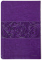 TPT New Testament Large Print Violet (Black Letter Edition) (With Psalms, Proverbs And The Song Of Songs)
