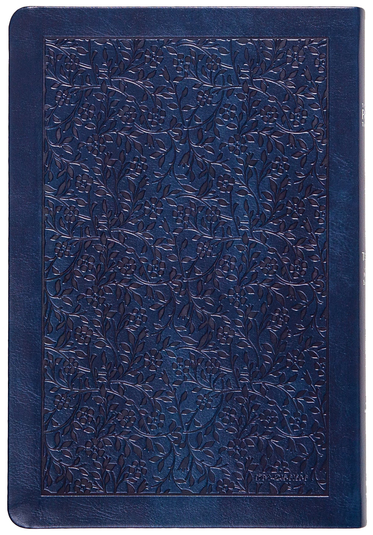 TPT New Testament Large Print Navy (Black Letter Edition) (With Psalms, Proverbs And The Song Of Songs)