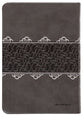 TPT New Testament Compact Charcoal (Black Letter Edition) (With Psalms, Proverbs And The Song Of Songs)