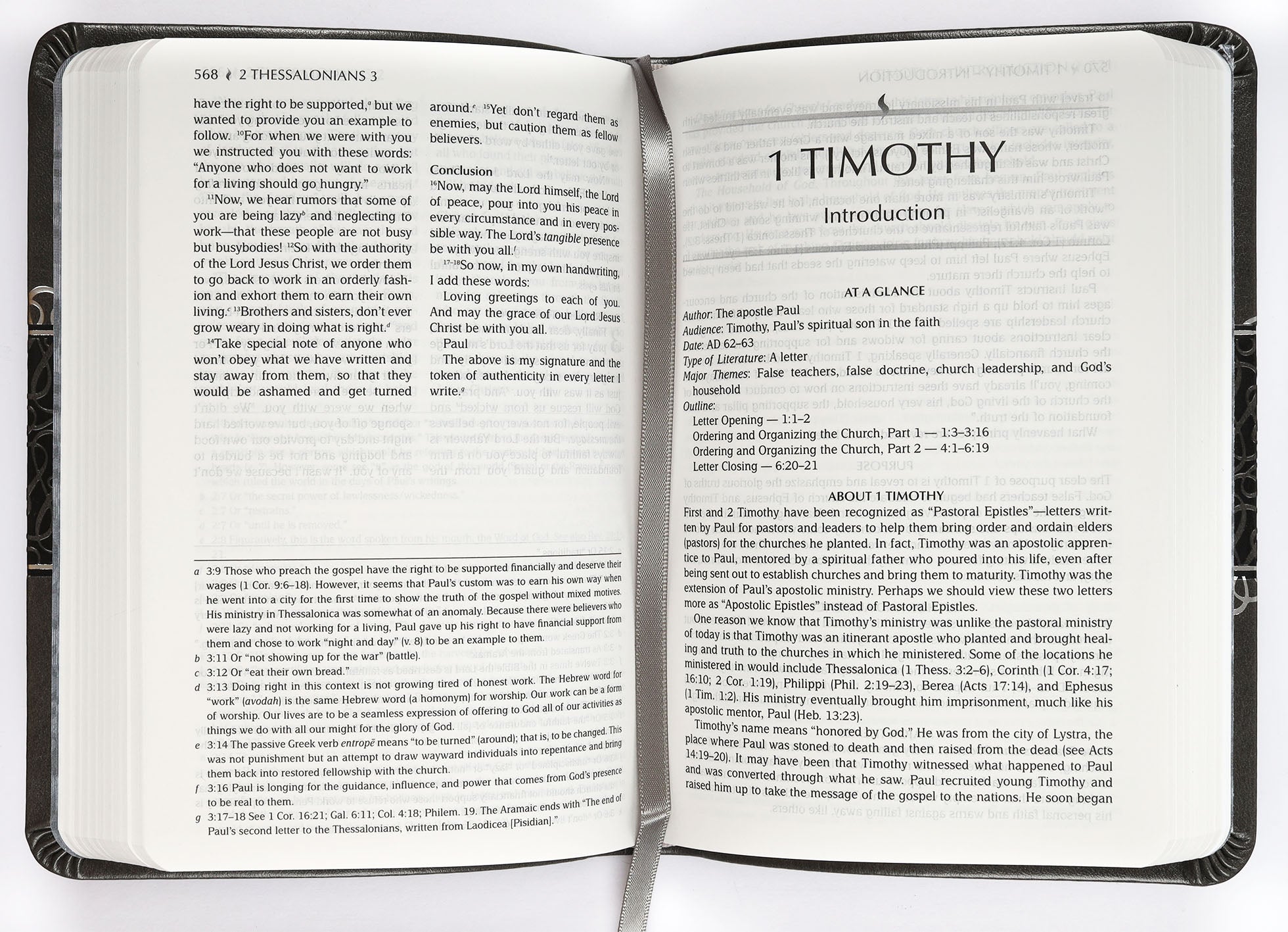 TPT New Testament Compact Charcoal (Black Letter Edition) (With Psalms, Proverbs And The Song Of Songs)