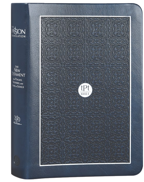 TPT New Testament Compact Navy (Black Letter Edition) (With Psalms, Proverbs And The Song Of Songs)