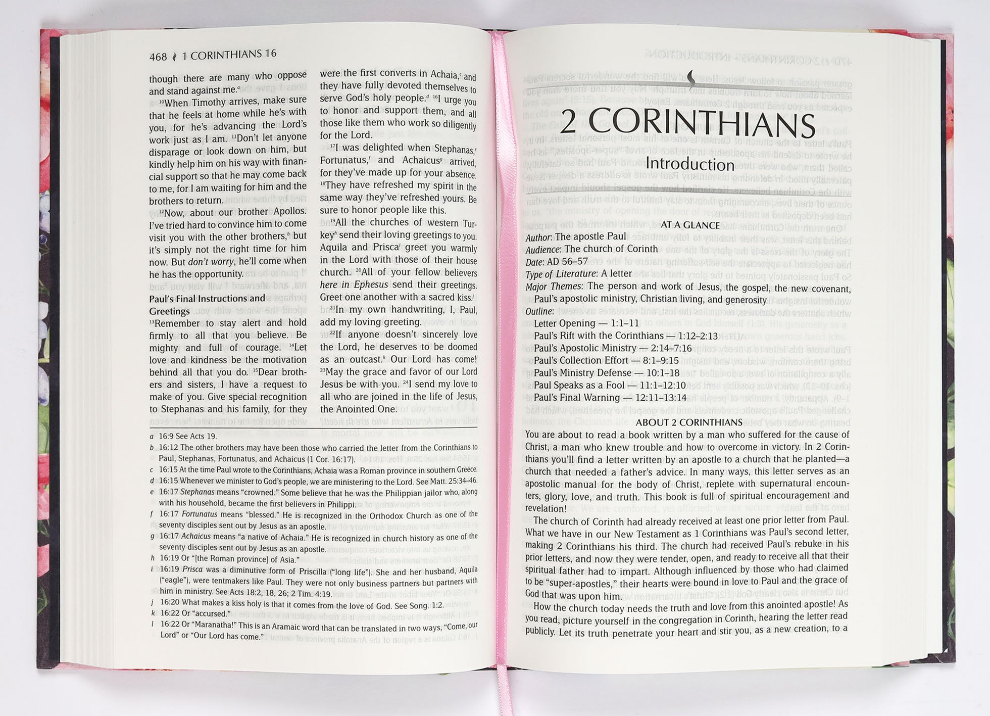 TPT New Testament Berry Blossoms (Black Letter Edition) (With Psalms, Proverbs And The Song Of Songs)