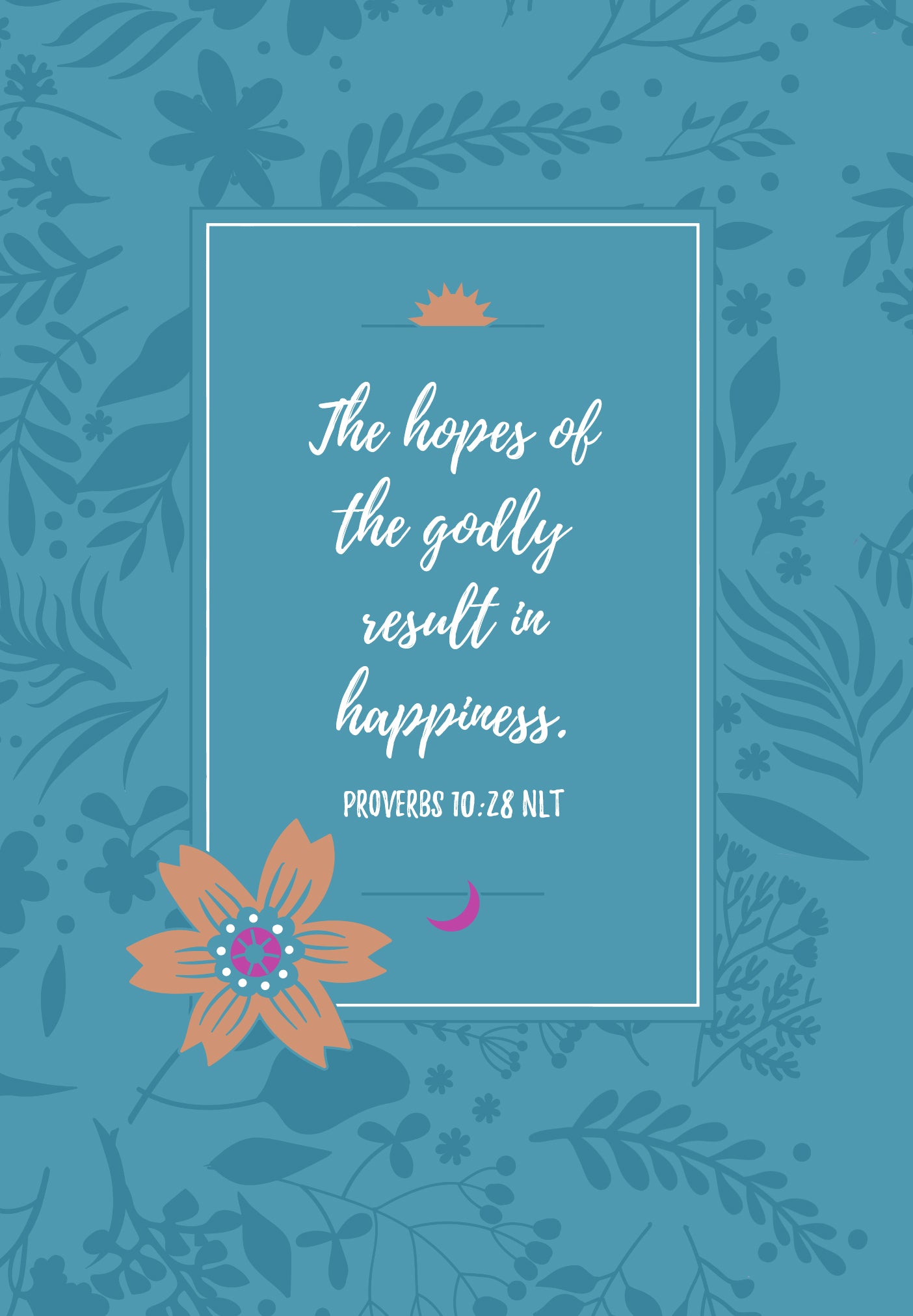 God is My Happy Place: 365 Daily Devotions For Morning & Evening