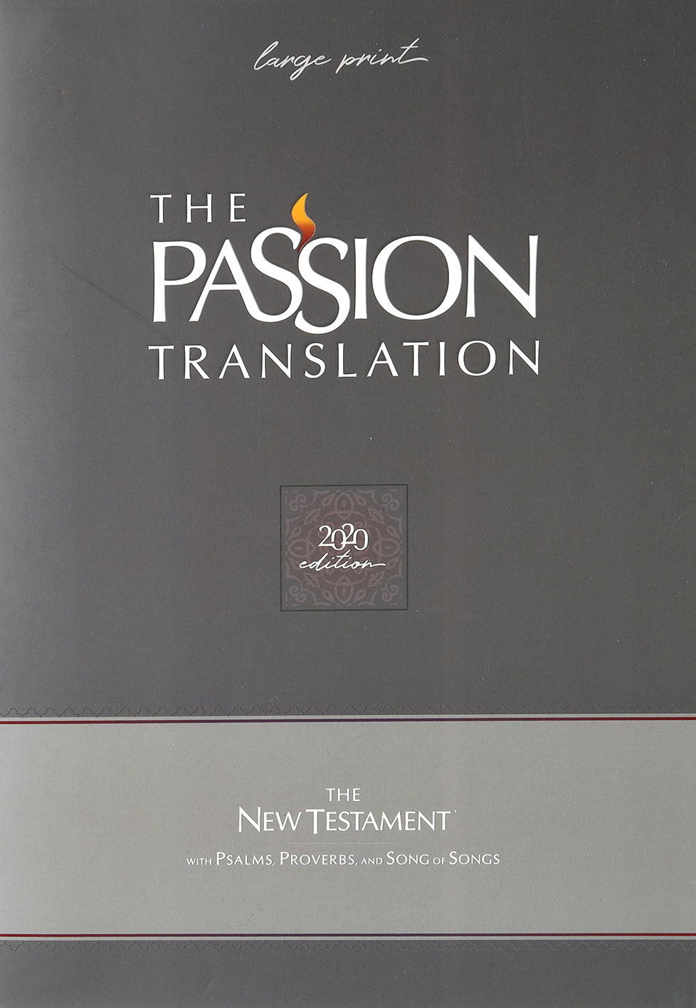 TPT New Testament Large Print Teal (With Psalms, Proverbs And The Song Of Songs)