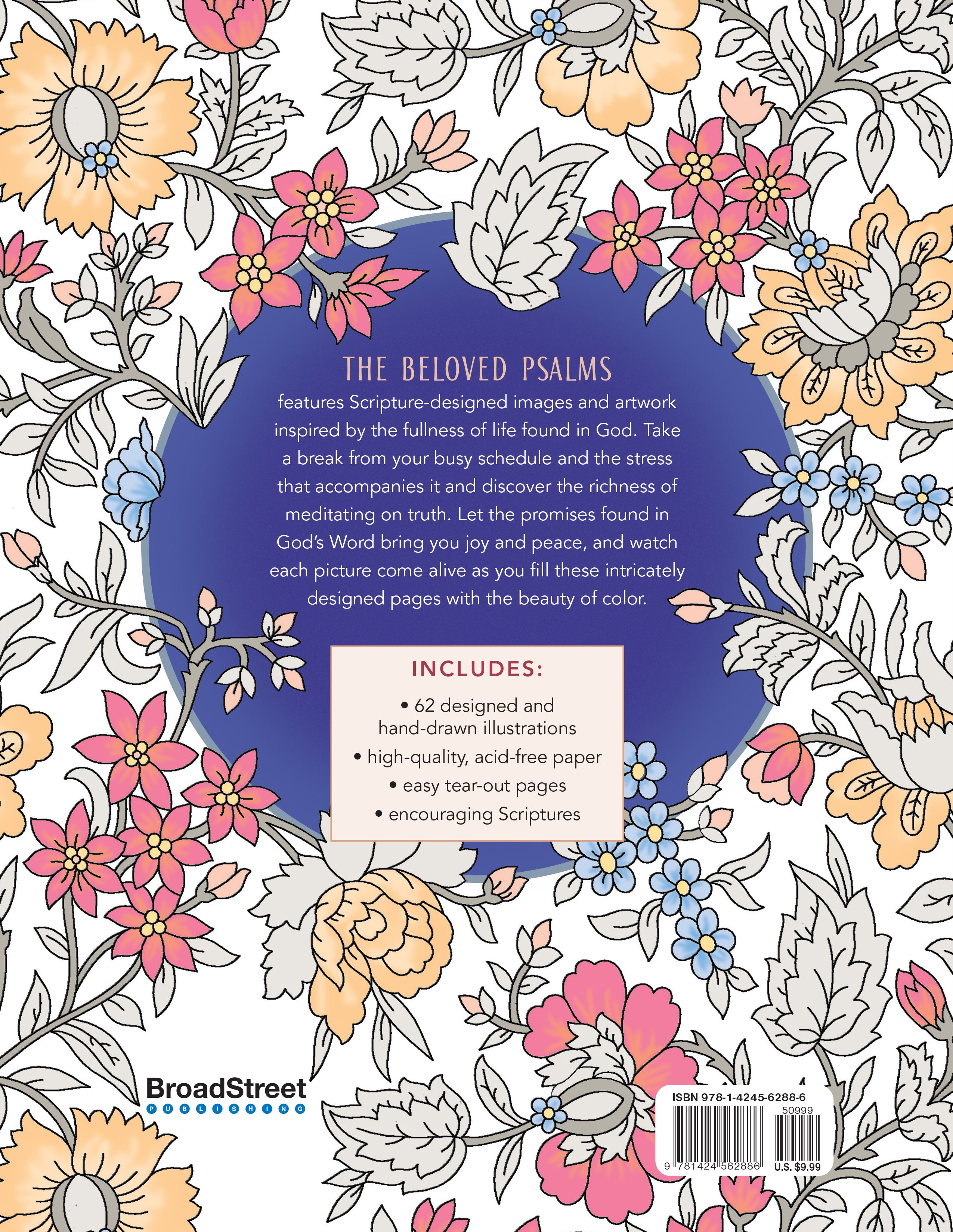 The Beloved Psalms (Adult Coloring Books Series)