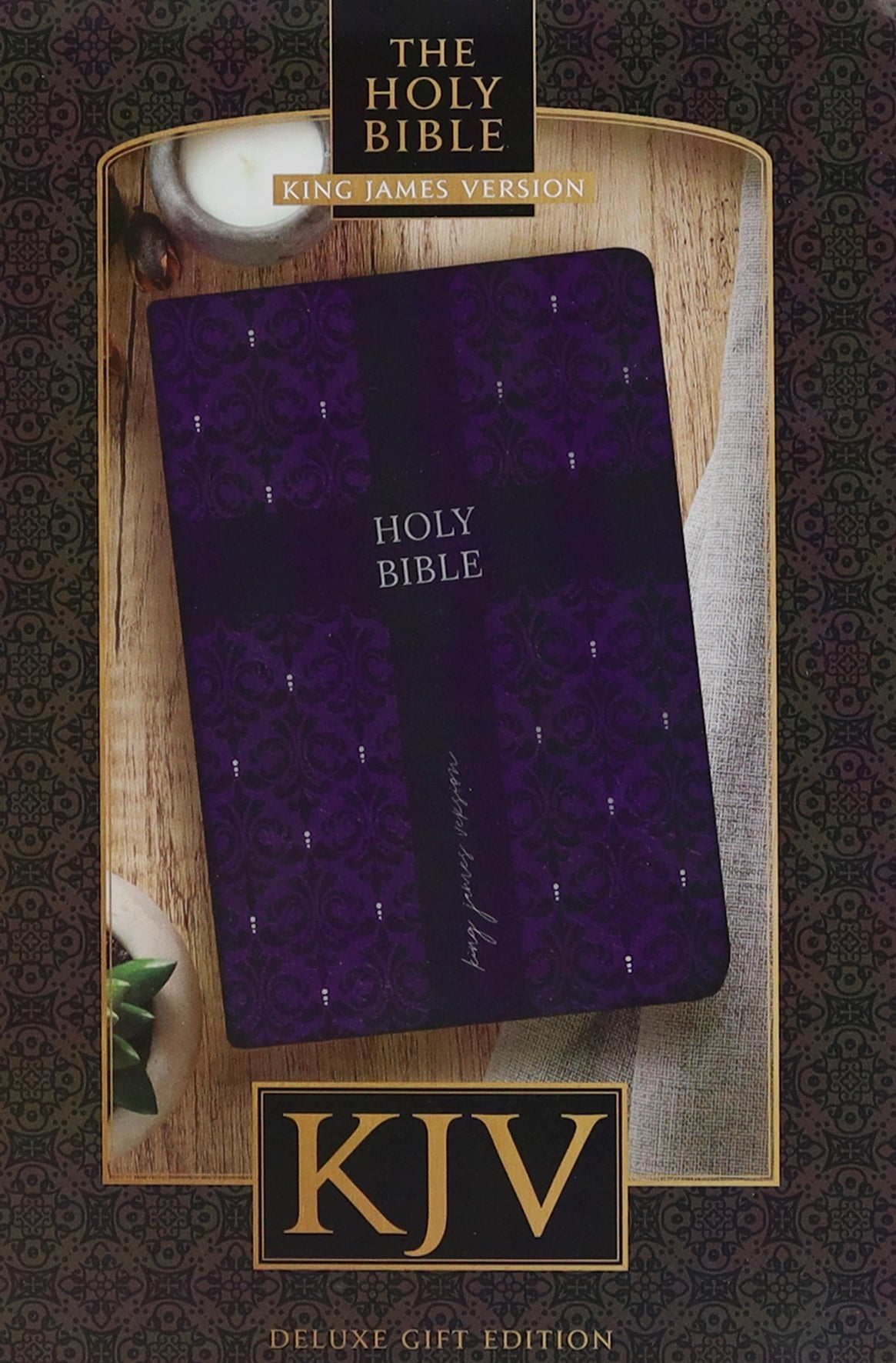 KJV Holy Bible Compact Amethyst (Red Letter Edition)