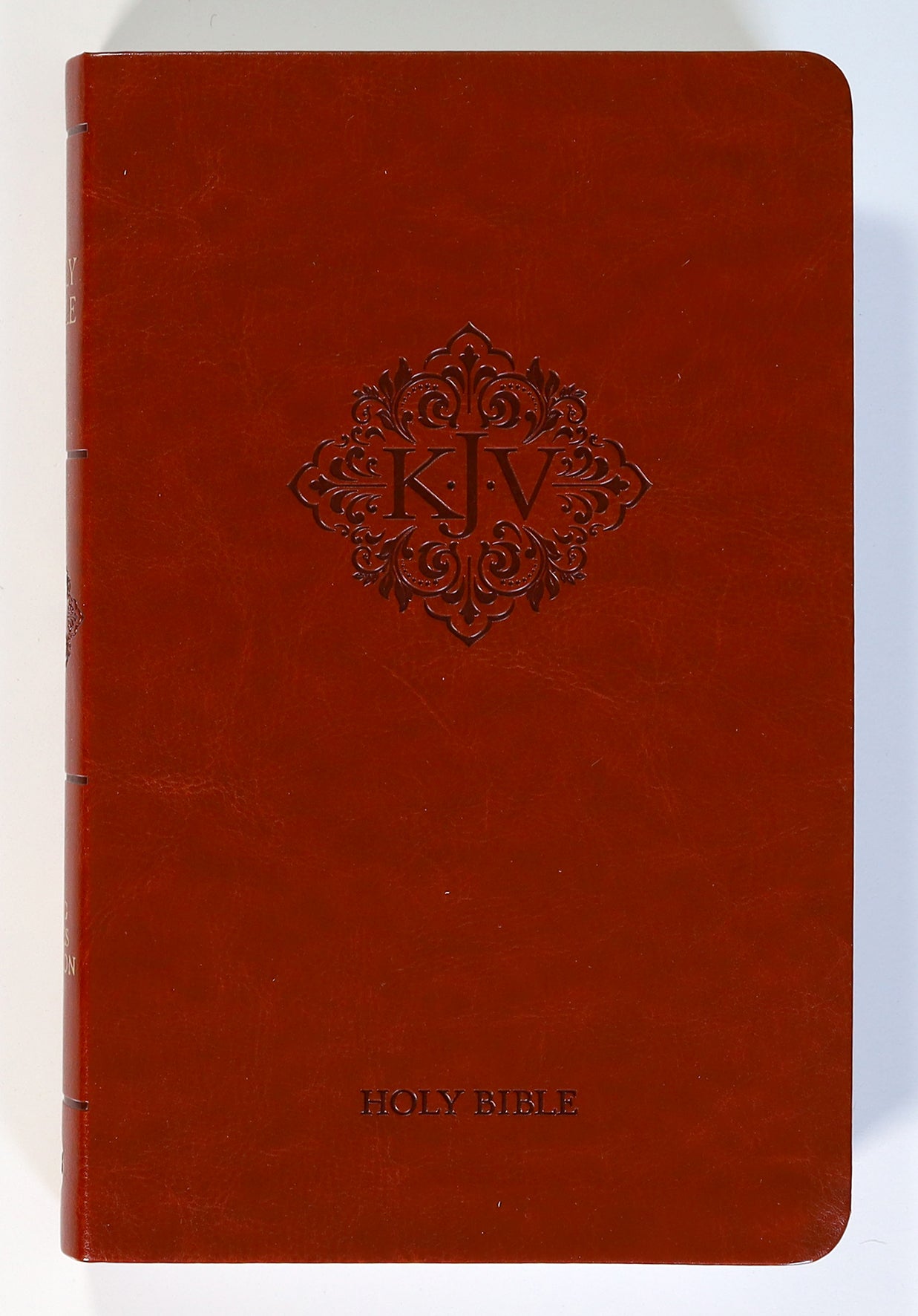 KJV Holy Bible Personal Caramel (Red Letter Edition)