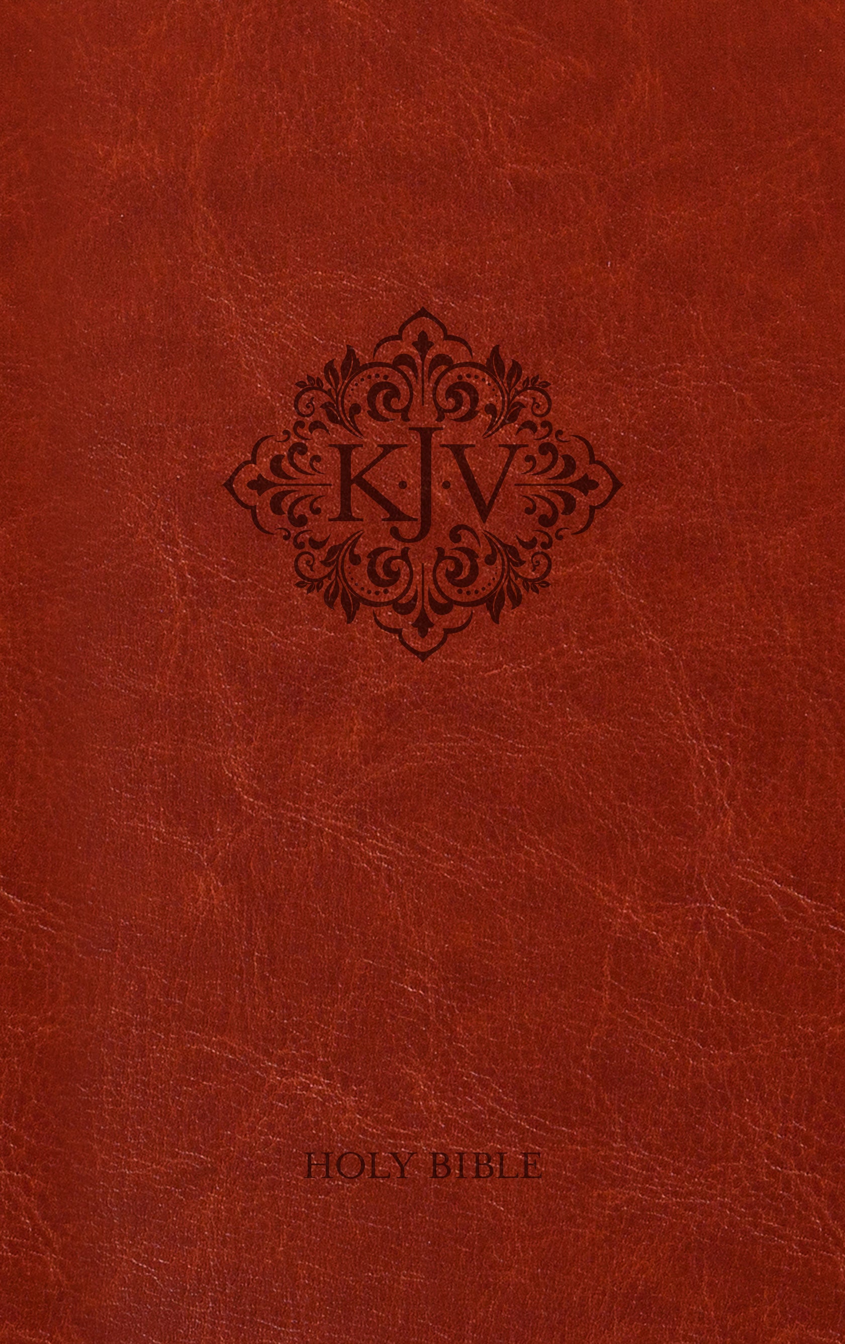 KJV Holy Bible Personal Caramel (Red Letter Edition)