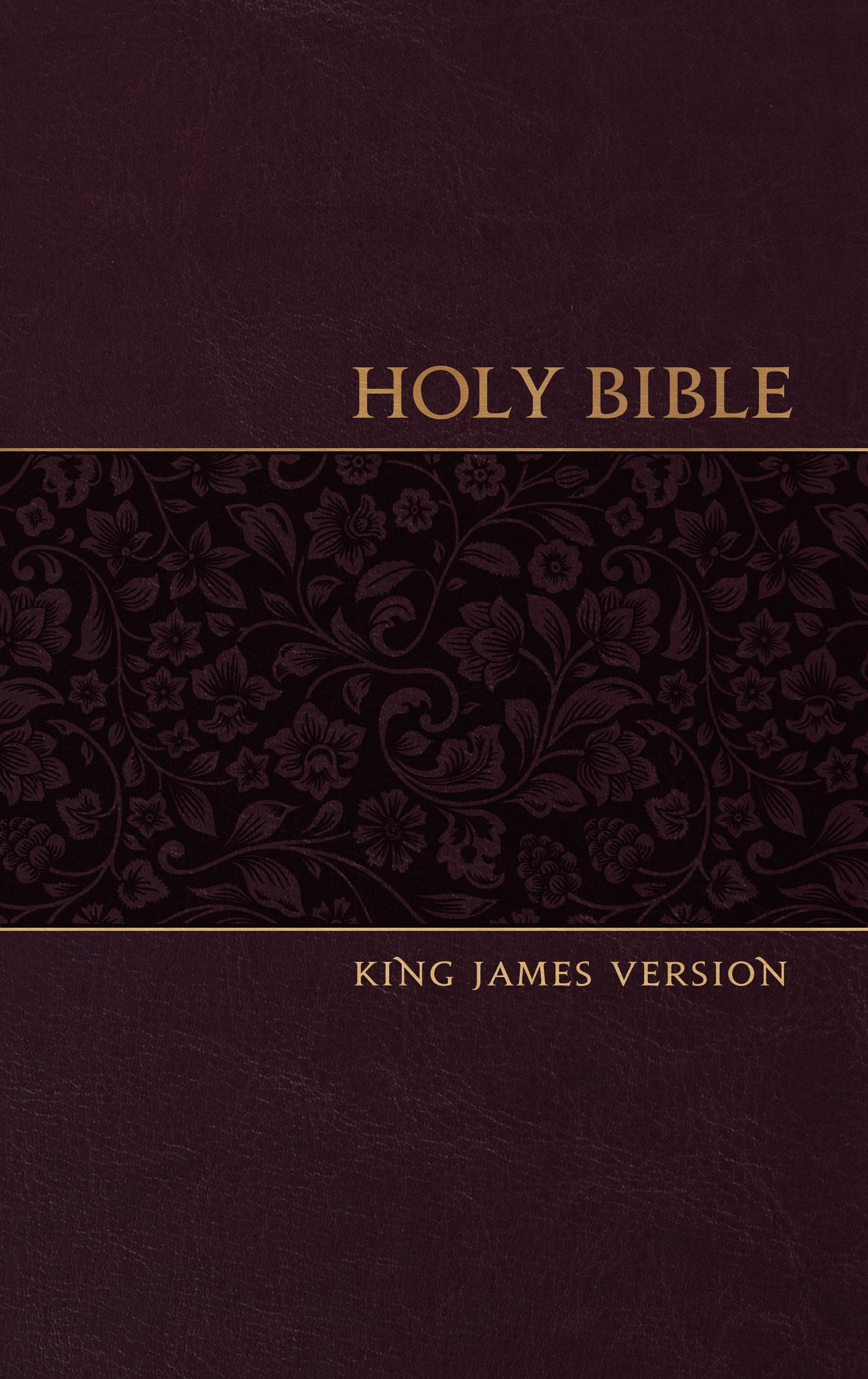 KJV Holy Bible Personal Mulberry (Red Letter Edition)