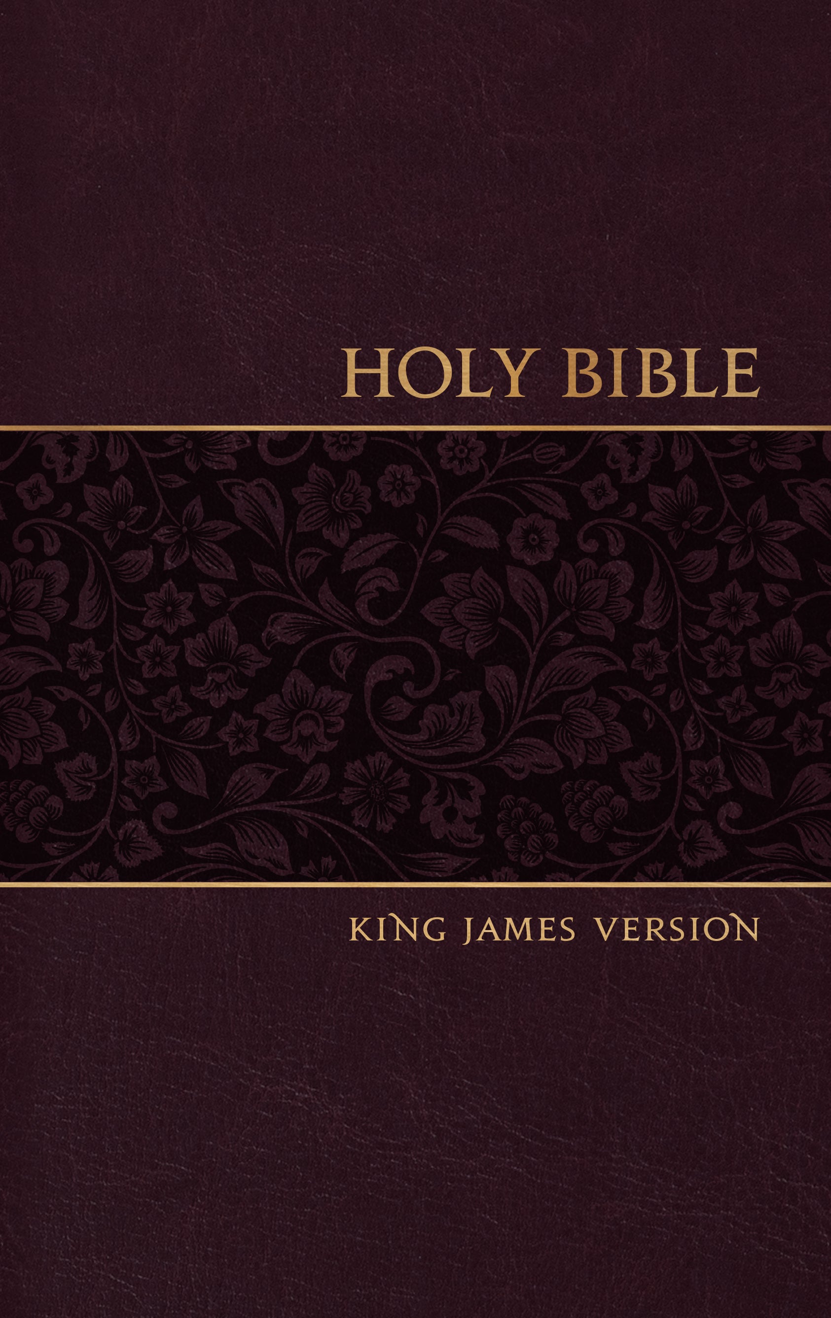 KJV Holy Bible Personal Mulberry (Red Letter Edition)