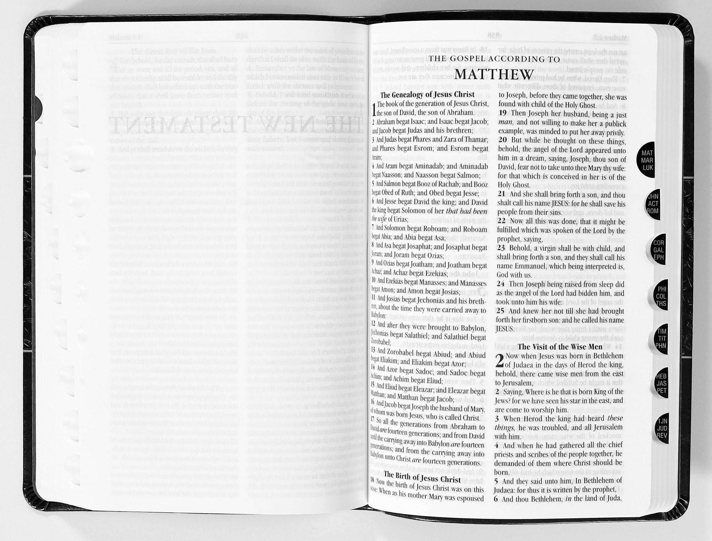 KJV Holy Bible Personal Mulberry (Red Letter Edition)