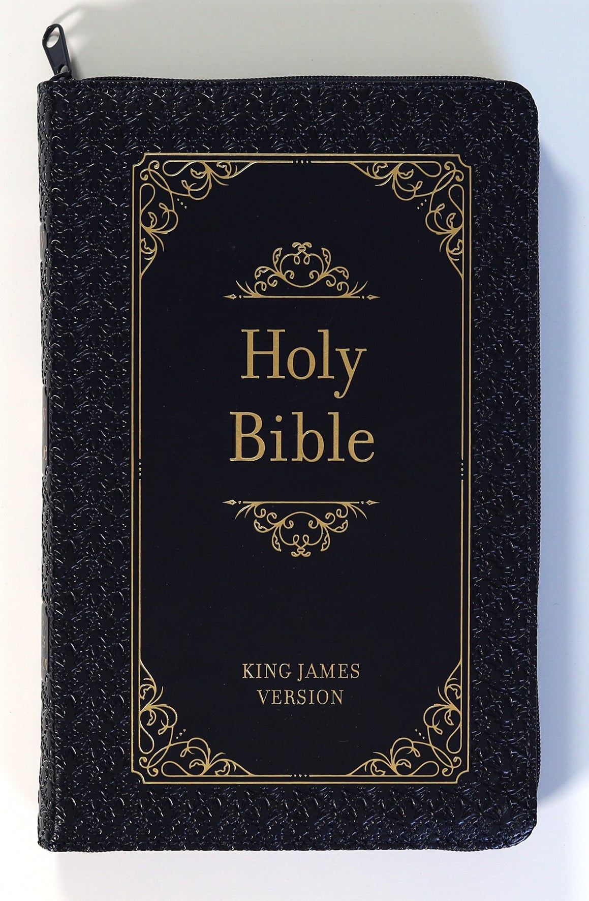 KJV Holy Bible Zip Midnight (Red Letter Edition)