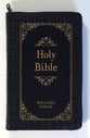 KJV Holy Bible Zip Midnight (Red Letter Edition)
