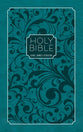 KJV Holy Bible Zip Turquoise (Red Letter Edition)