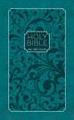 KJV Holy Bible Zip Turquoise (Red Letter Edition)