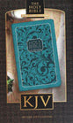 KJV Holy Bible Zip Turquoise (Red Letter Edition)