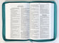 KJV Holy Bible Zip Turquoise (Red Letter Edition)