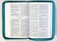 KJV Holy Bible Zip Turquoise (Red Letter Edition)