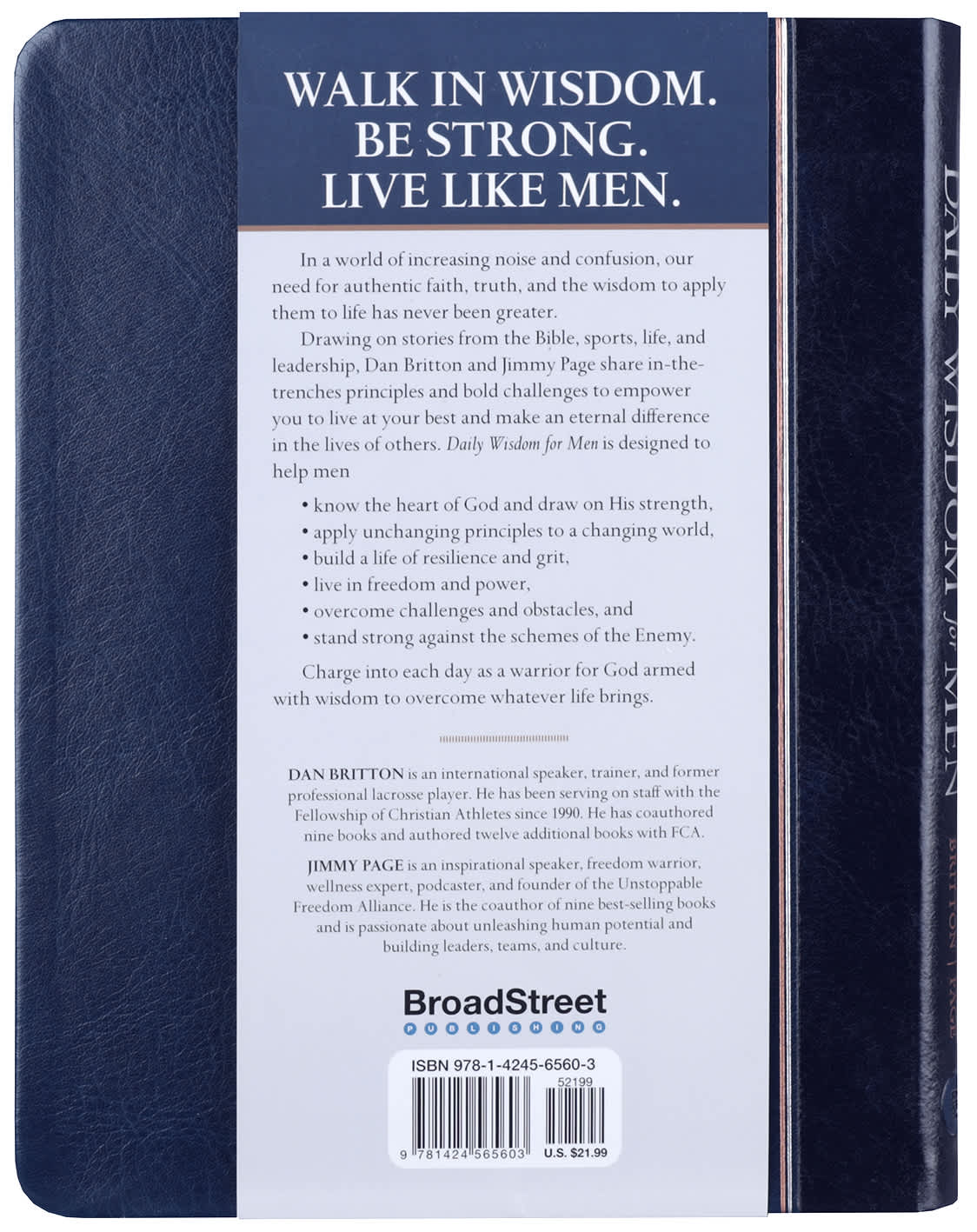 Daily Wisdom for Men: A 365-Day Devotional