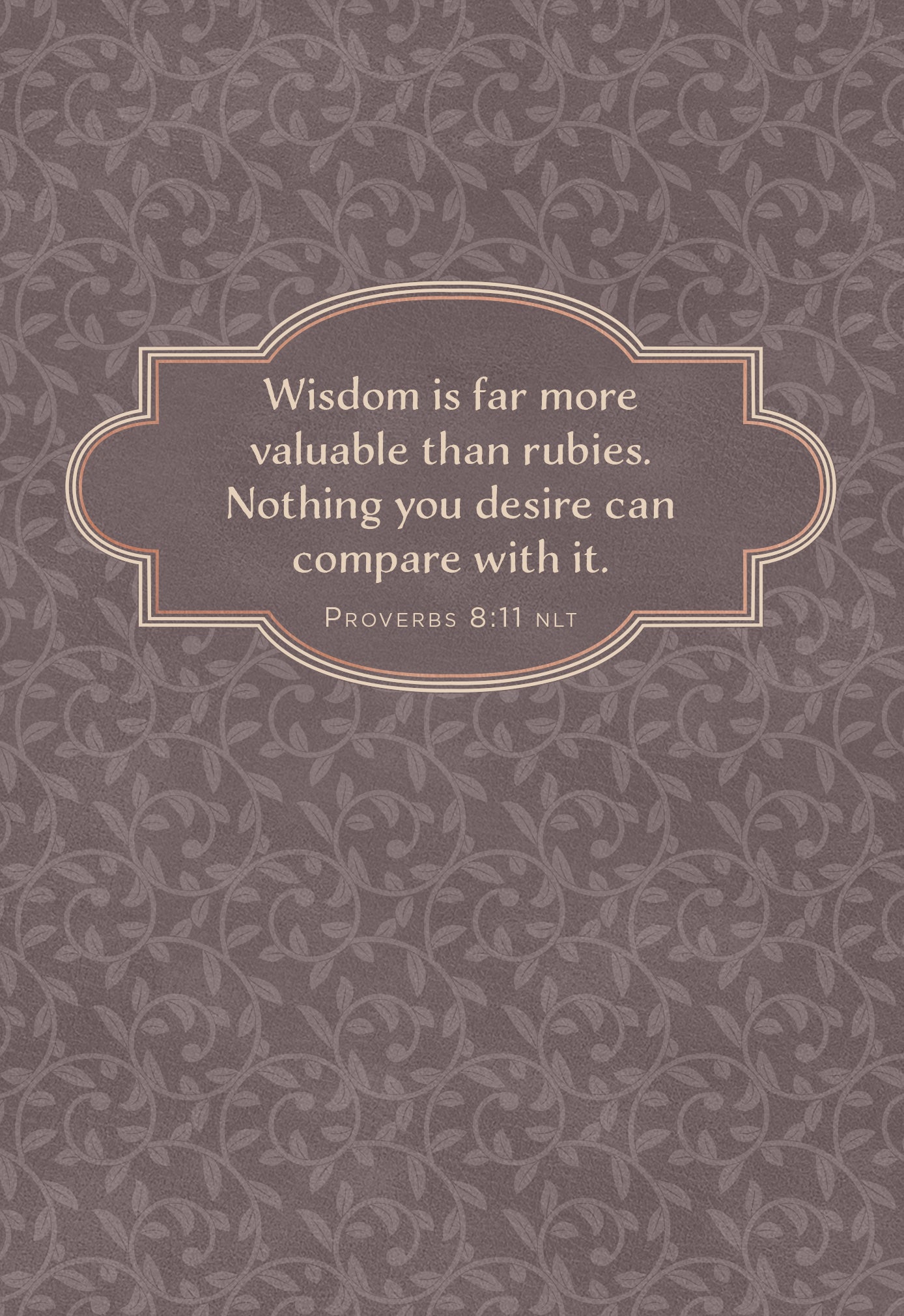 Wisdom For Today: 365 Devotions From the Book of Proverbs