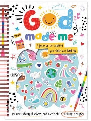 God Made Me Journal (Includes Stickers and Stacking Crayon)