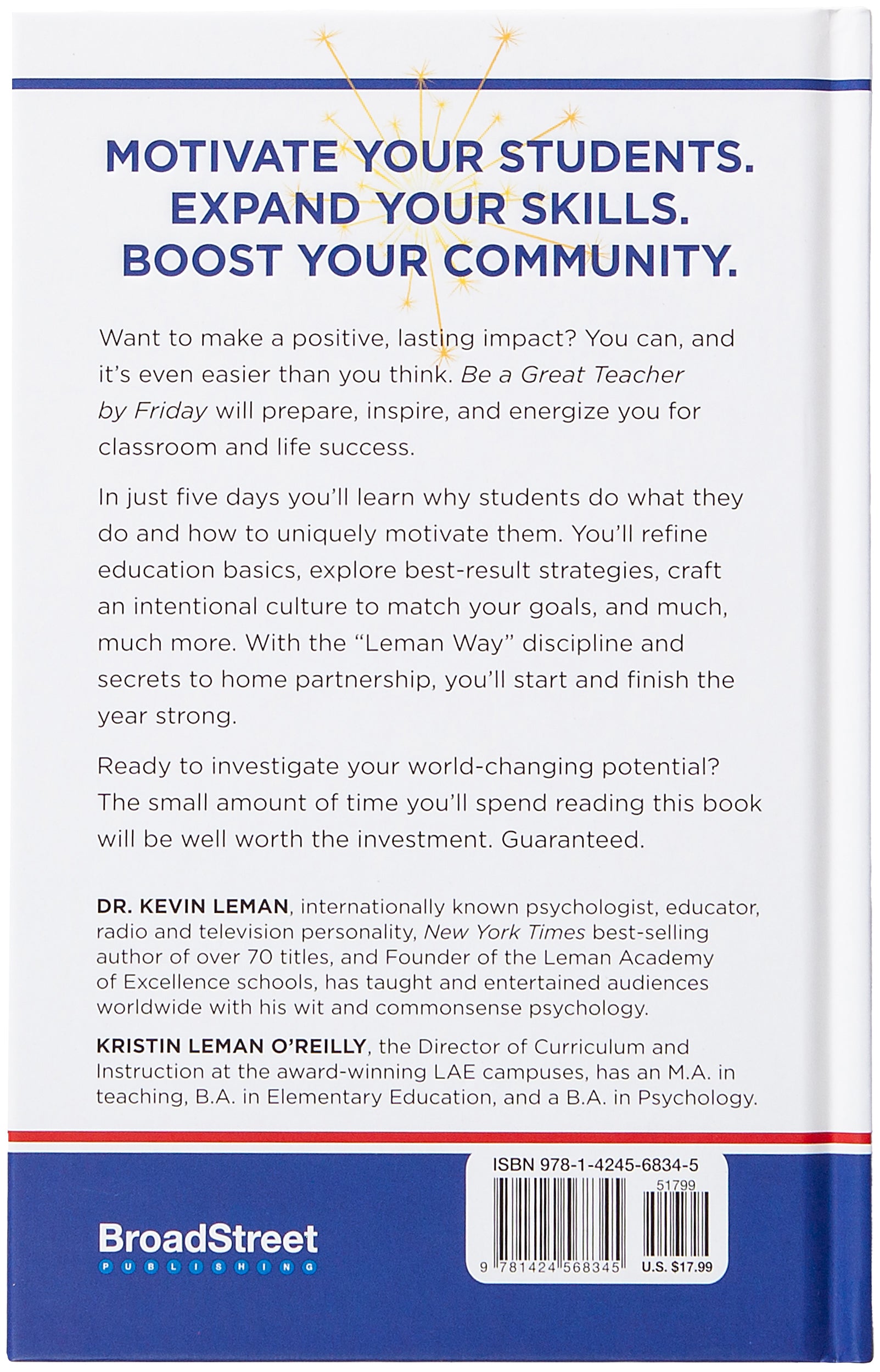 Be a Great Teacher by Friday: 5 Winning Plays to Spark World-Changing Potential