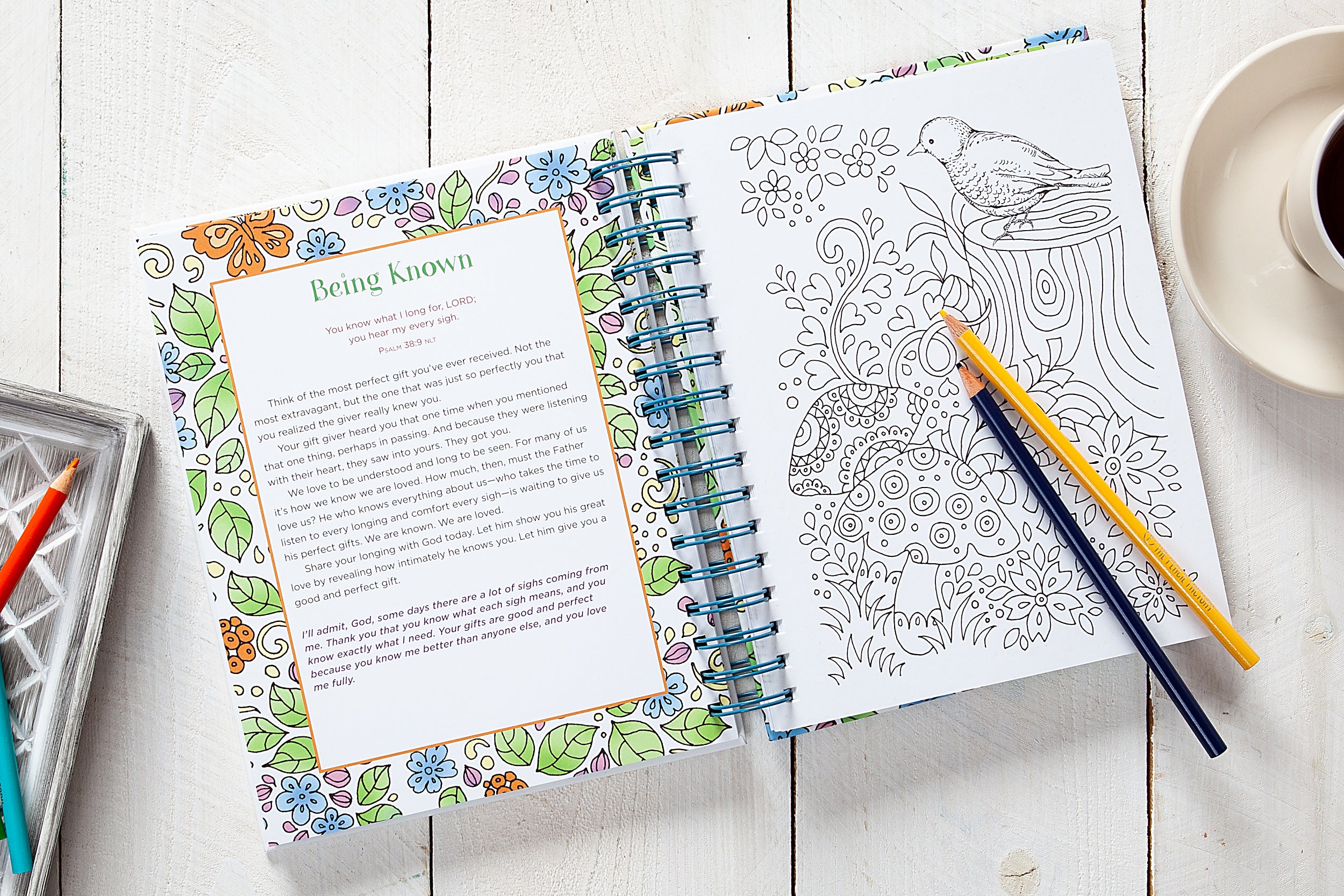 A Little God Time for Women: Devotional Coloring Book
