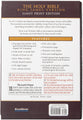 KJV Holy Bible Giant Print Maroon Indexed (Red Letter Edition)